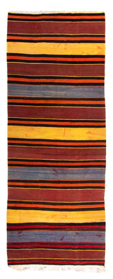 Loper Kelim tapijt - Oud - 290 x 115 cm - veelkleurig