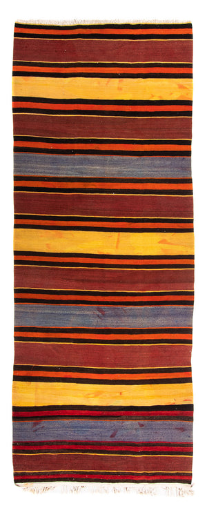 Loper Kelim tapijt - Oud - 290 x 115 cm - veelkleurig