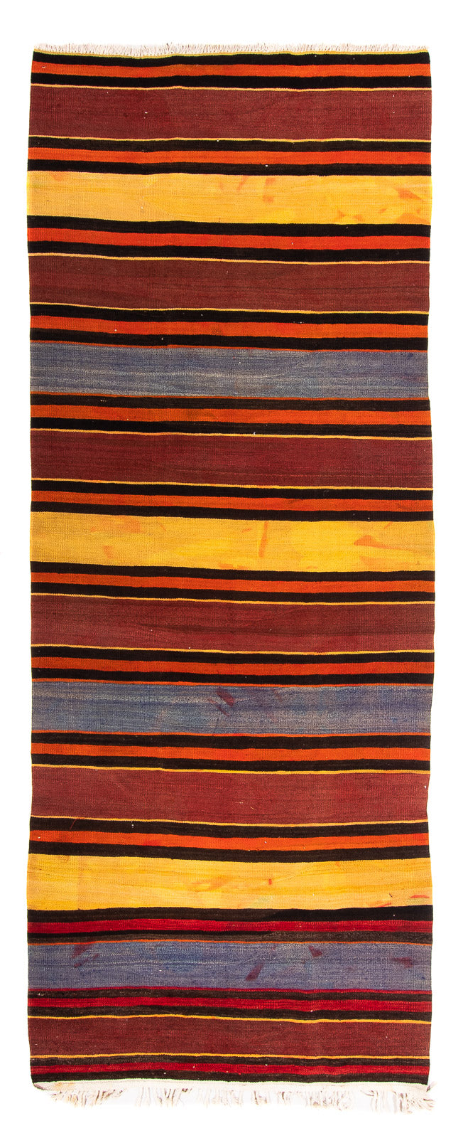 Loper Kelim tapijt - Oud - 290 x 115 cm - veelkleurig