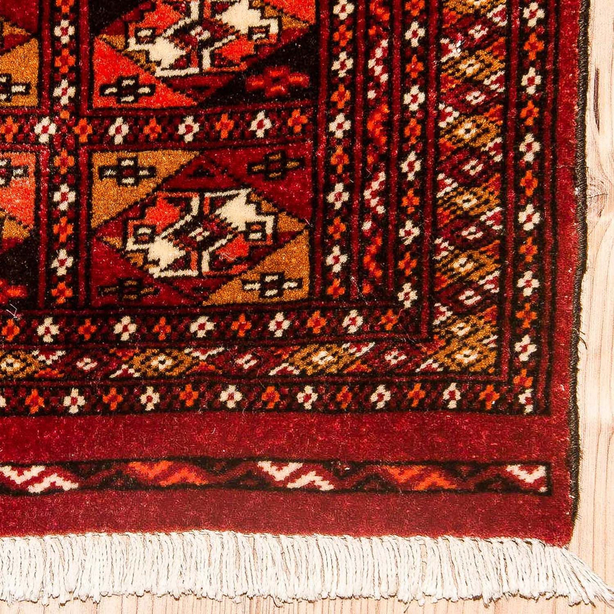 Turkaman tapijt - 115 x 67 cm - rood