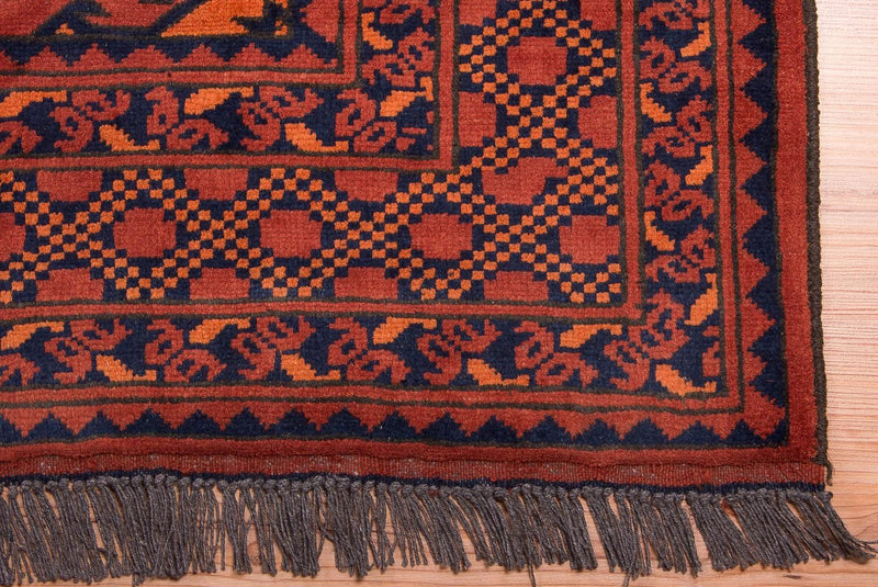 Afghaans tapijt - Kunduz - 300 x 199 cm - rood
