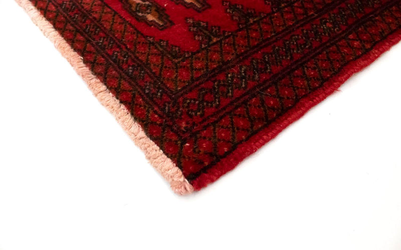 Turkaman tapijt - 130 x 60 cm - rood
