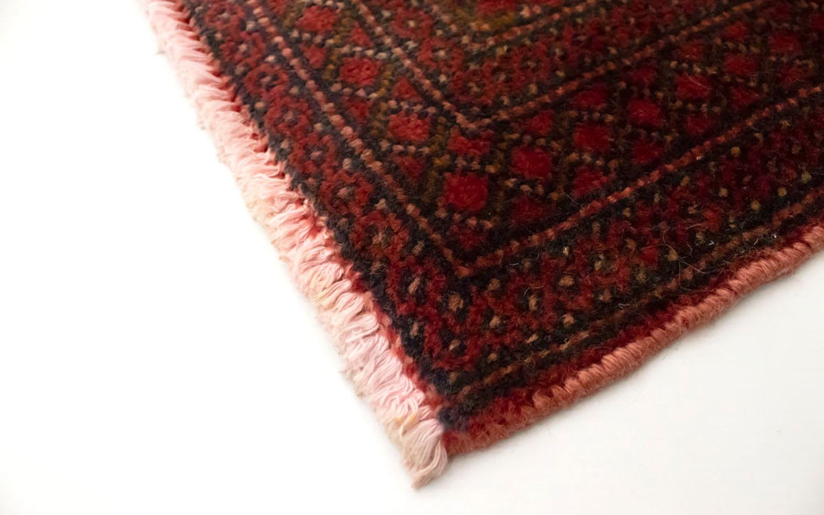 Turkaman tapijt - 130 x 60 cm - rood