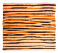 Kelim tapijt - Oud - 145 x 130 cm - veelkleurig