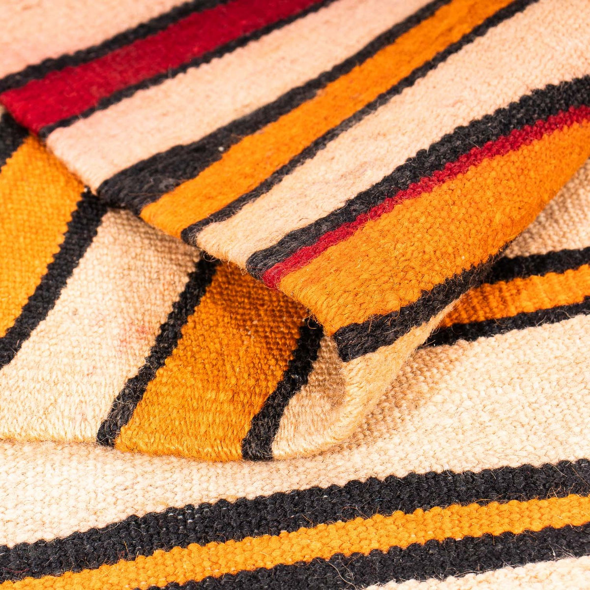 Kelim tapijt - Oud - 145 x 130 cm - veelkleurig