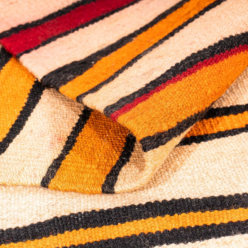 Kelim tapijt - Oud - 145 x 130 cm - veelkleurig