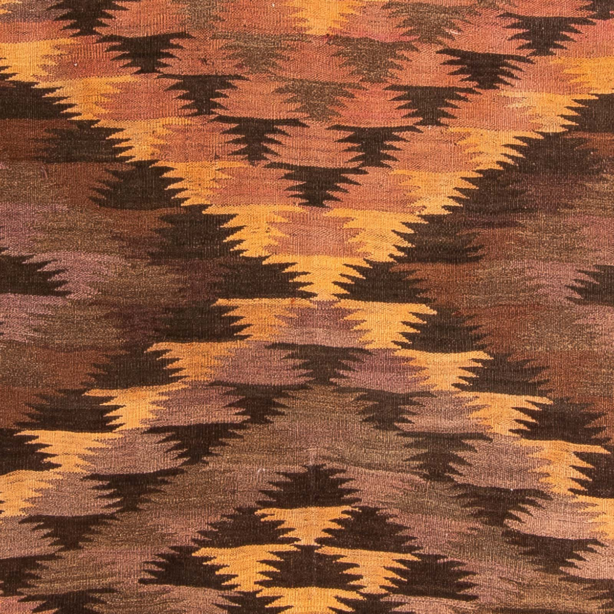 Loper Kelim tapijt - Oud - 380 x 145 cm - veelkleurig