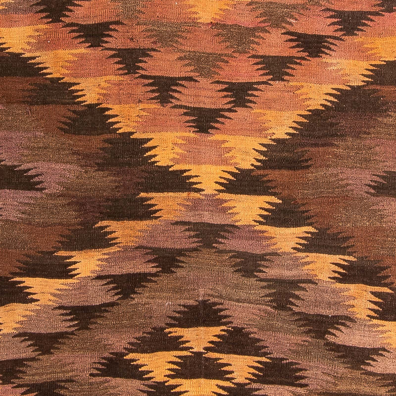 Loper Kelim tapijt - Oud - 380 x 145 cm - veelkleurig