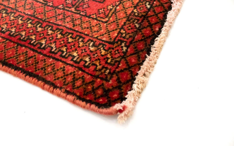 Turkaman tapijt - 130 x 60 cm - rood