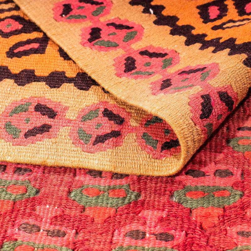 Kelim tapijt - Oud - 280 x 145 cm - veelkleurig