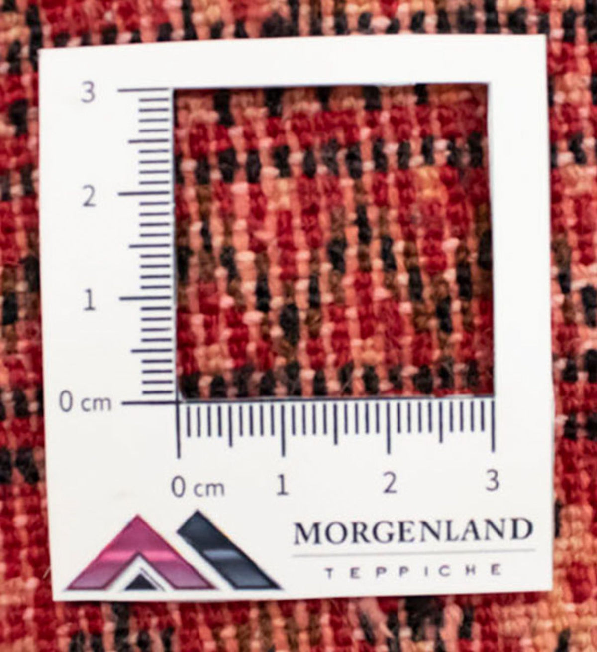 Loper Turkaman tapijt - 100 x 50 cm - rood