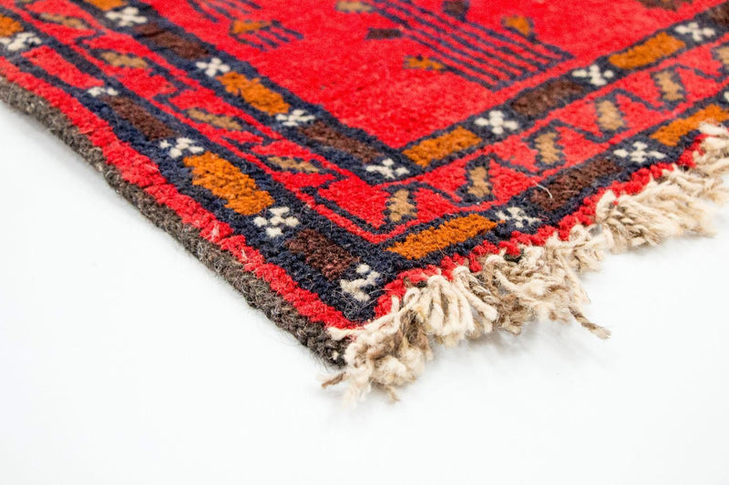 Baluch tapijt - 141 x 92 cm - rood
