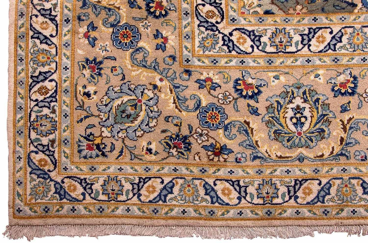 Perzisch tapijt - Keshan - 415 x 295 cm - beige
