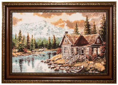 Afbeelding tapijt 61x85cm - Oosters Tapijt