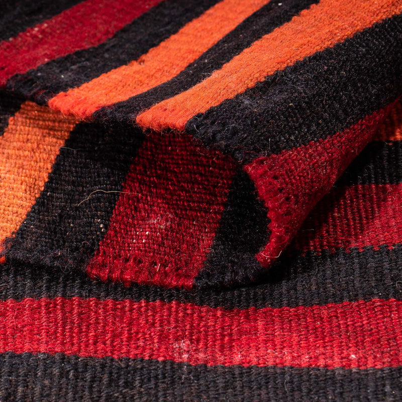 Loper Kelim tapijt - Oud - 225 x 100 cm - veelkleurig