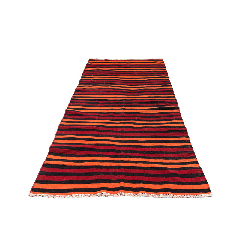 Loper Kelim tapijt - Oud - 225 x 100 cm - veelkleurig