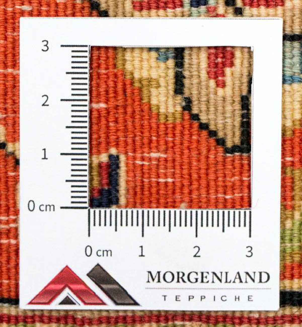 Loper Perzisch tapijt - Ghom - 213 x 70 cm - oranje