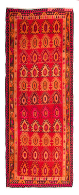 Loper Kelim tapijt - Oud - 395 x 155 cm - veelkleurig