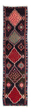 Loper Kelim tapijt - Oud - 370 x 100 cm - veelkleurig