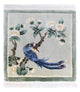 Chinese zijde Tapijt 31x31cm - Oosters Tapijt