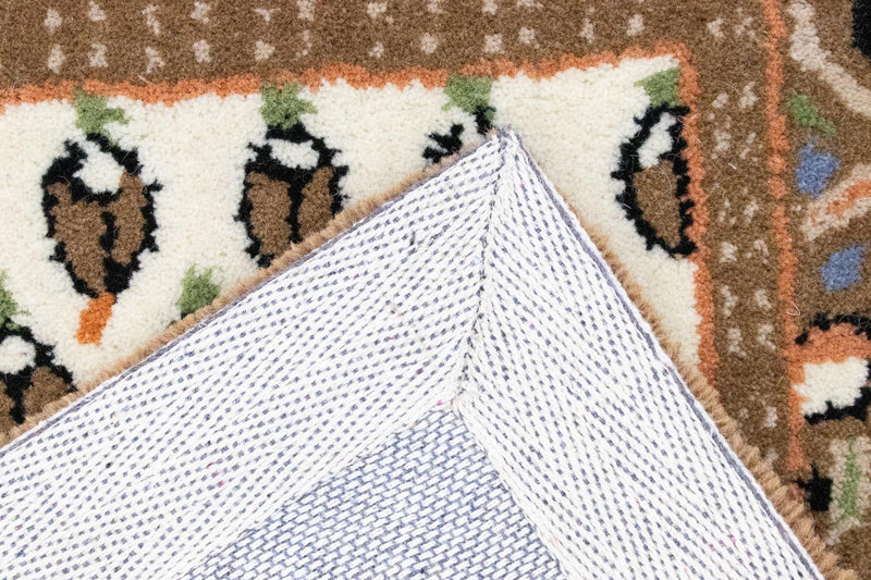 Wollen tapijt - 90 x 60 cm - beige