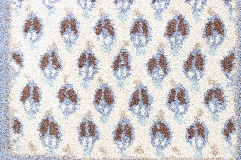 Wollen tapijt - 88 x 59 cm - beige