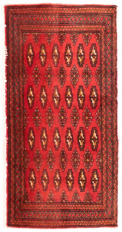 Turkaman tapijt 50x100cm - Perzisch tapijt