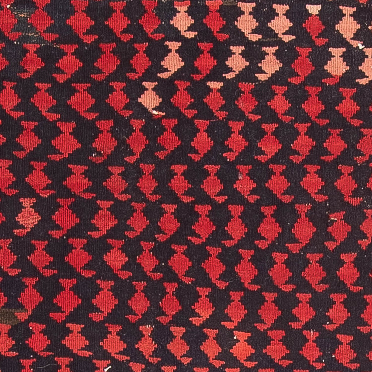 Loper Kelim tapijt - Oud - 450 x 120 cm - donkerblauw