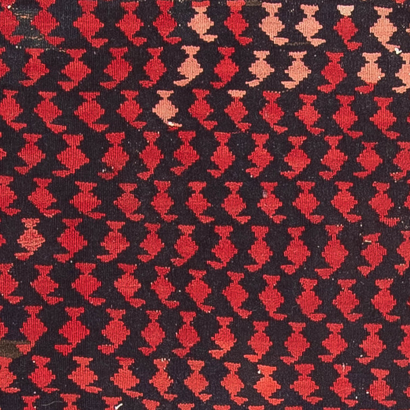 Loper Kelim tapijt - Oud - 450 x 120 cm - donkerblauw