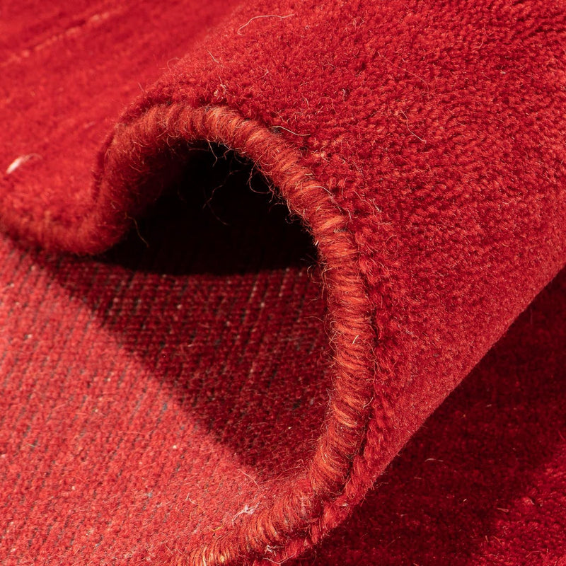 Gabbeh Tapijt - Loribaft Softy - 241 x 178 cm - donkerrood