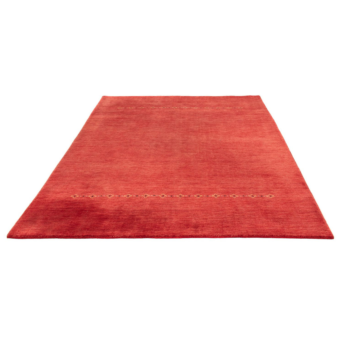 Gabbeh Tapijt - Loribaft Softy - 242 x 171 cm - donkerrood