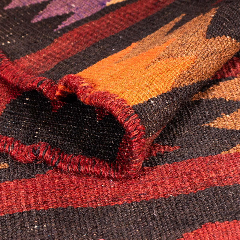 Kelim tapijt - Oud - 110 x 100 cm - veelkleurig