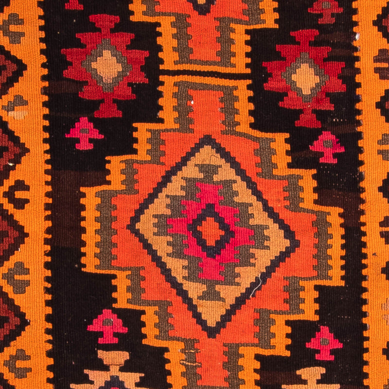 Loper Kelim tapijt - Oud - 225 x 150 cm - veelkleurig