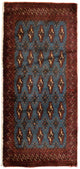 Turkaman tapijt 130x60cm - Perzisch tapijt