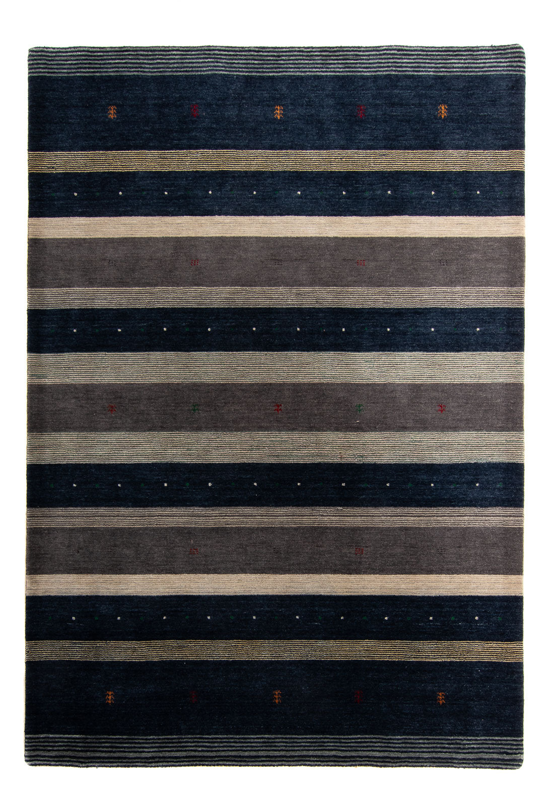 Gabbeh Tapijt - Loribaft Softy - 240 x 172 cm - donkerblauw