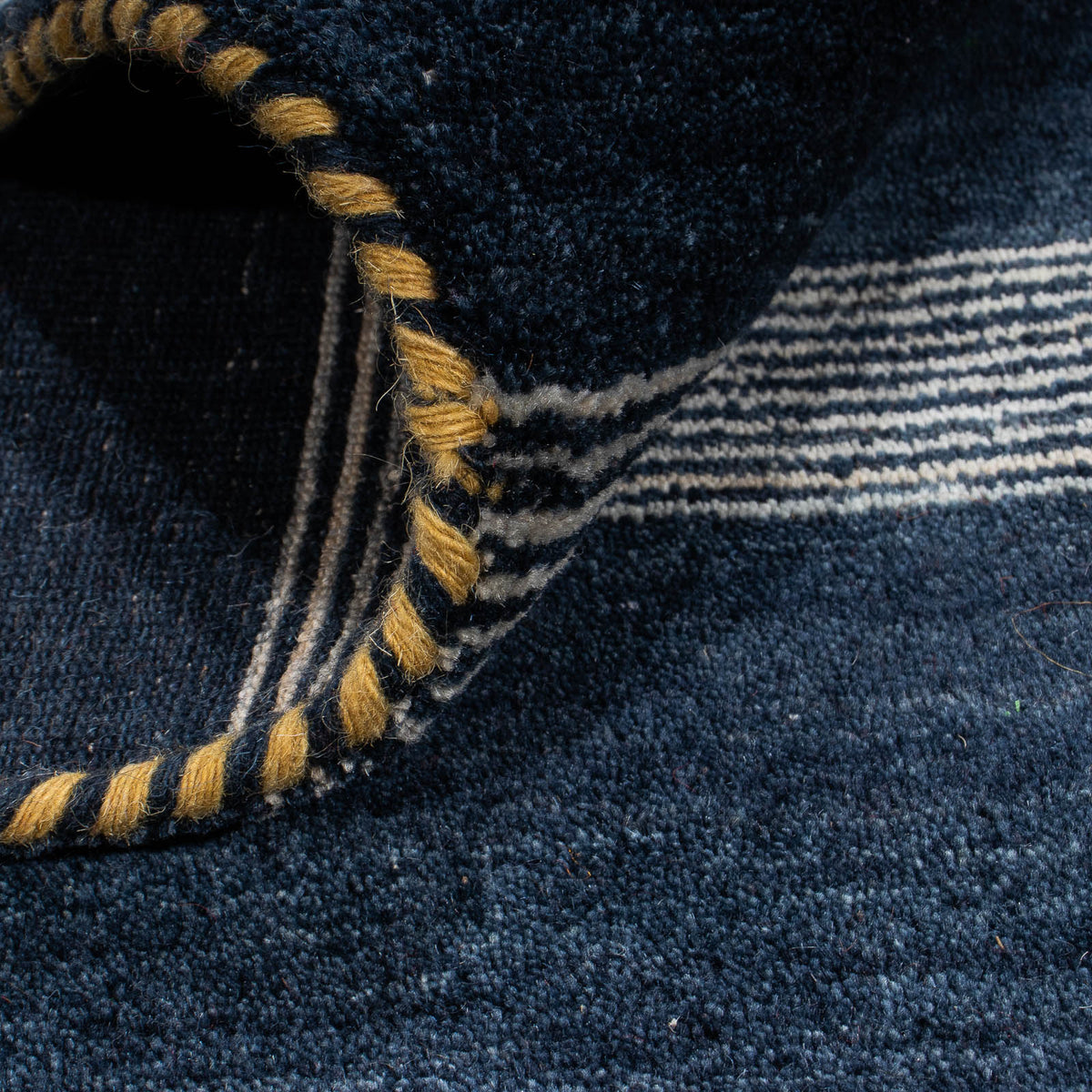 Gabbeh Tapijt - Loribaft Softy - 240 x 172 cm - donkerblauw