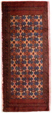 Turkaman tapijt 130x60cm - Perzisch tapijt – product image