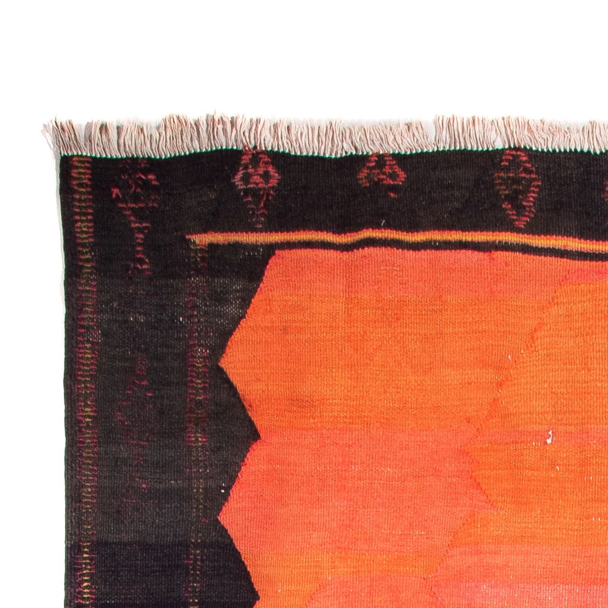 Loper Kelim tapijt - Oud - 360 x 145 cm - veelkleurig