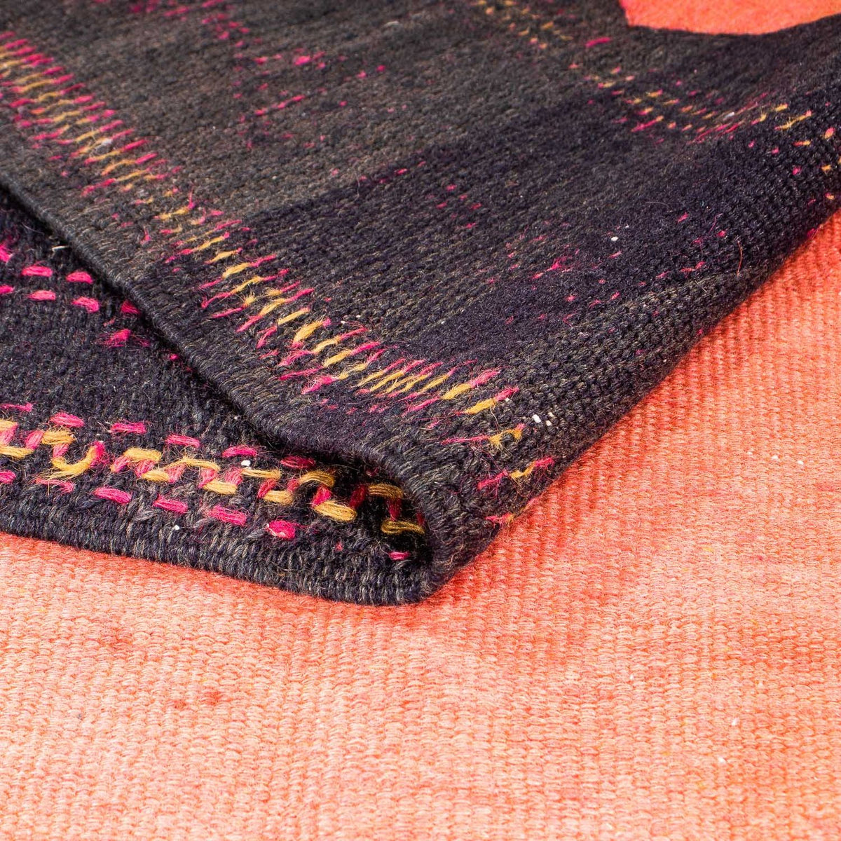 Loper Kelim tapijt - Oud - 360 x 145 cm - veelkleurig