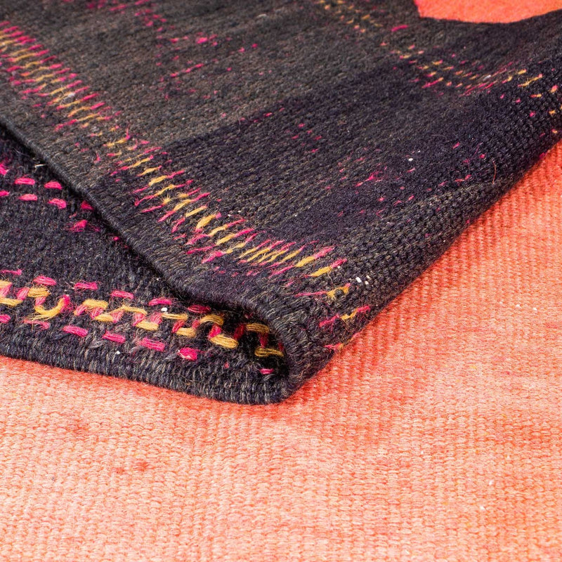 Loper Kelim tapijt - Oud - 360 x 145 cm - veelkleurig