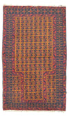 Baluch tapijt 75x131cm - Oosters Tapijt - Rechthoekig / Bruin / 75 x 131 cm Rechthoekig