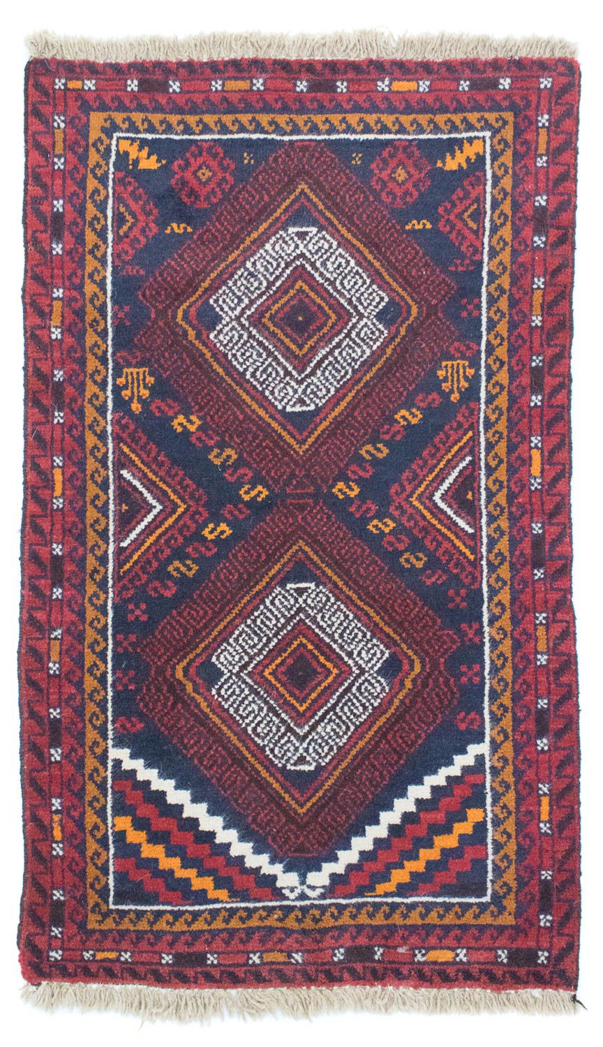 Baluch tapijt - 132 x 76 cm - blauw