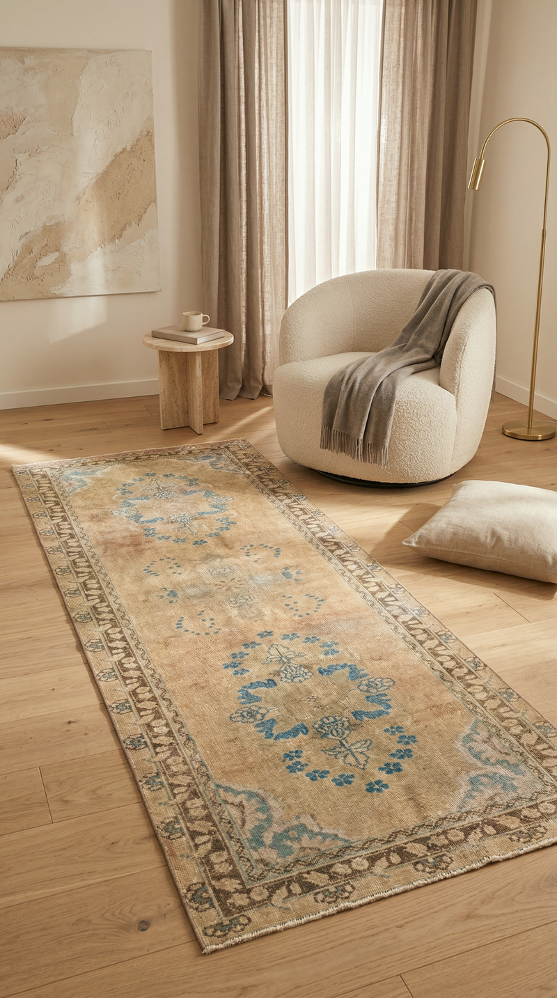 Keshan Tapijt 305x120cm - Perzisch tapijt
