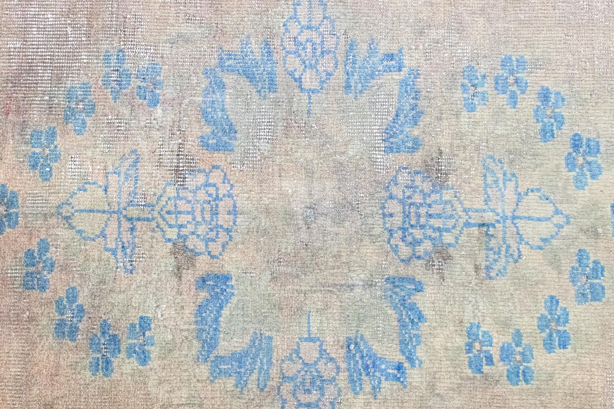 Loper Perzisch tapijt - Keshan - 305 x 120 cm - bruin