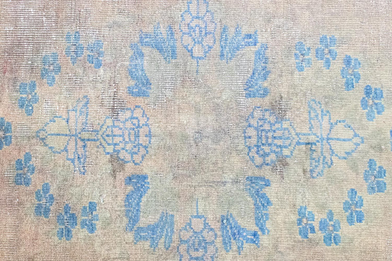 Loper Perzisch tapijt - Keshan - 305 x 120 cm - bruin