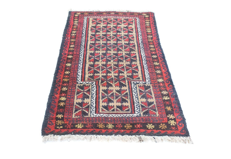 Baluch tapijt - 129 x 78 cm - blauw