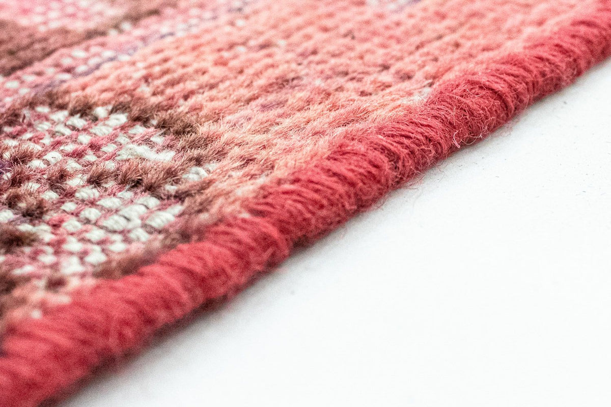 Loper Perzisch Tapijt - Nomadisch - 300 x 125 cm - roze