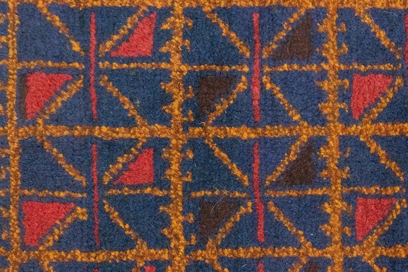 Baluch tapijt - 137 x 84 cm - bruin