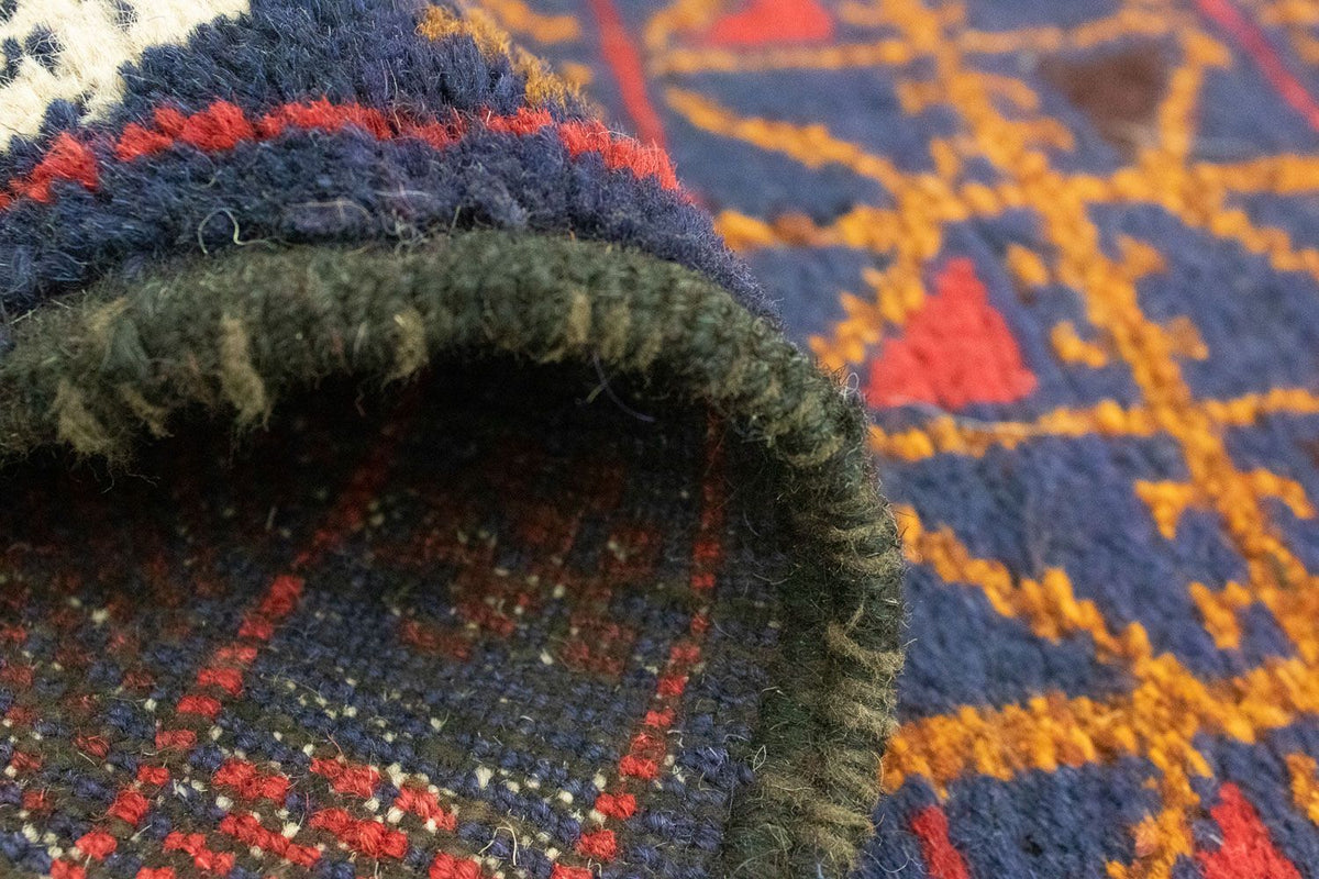 Baluch tapijt - 137 x 84 cm - bruin