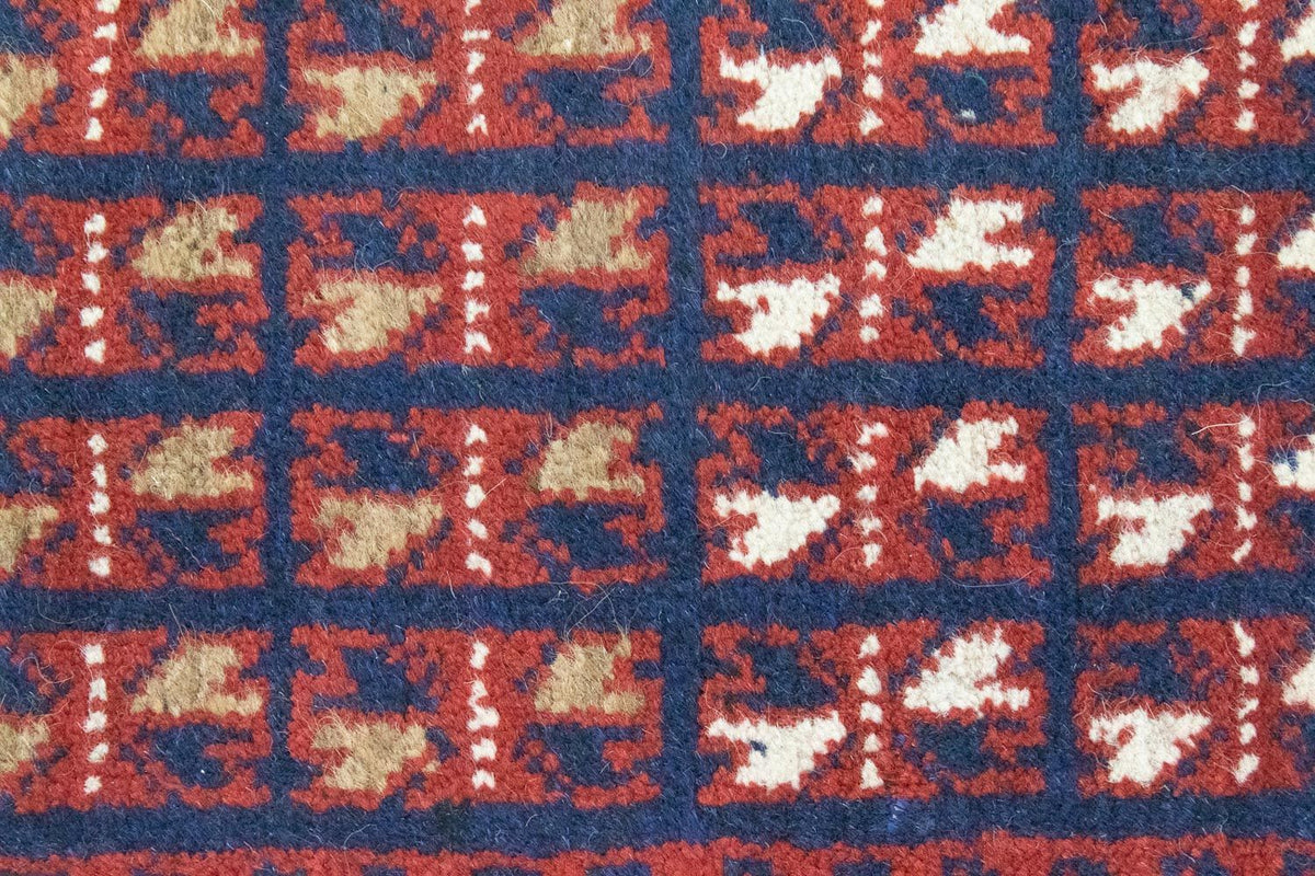 Baluch tapijt - 136 x 82 cm - bruin